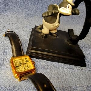 Vintage Pegleg Pete Limited Edition Disney watch with Mickey on watch